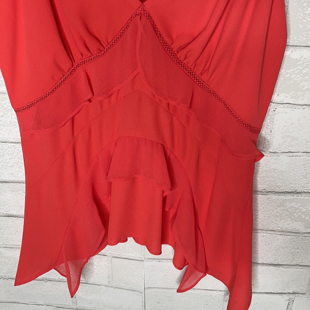 Chelsea28 Trim Tiered Ruffled Tank Top - Picture 7 of 12